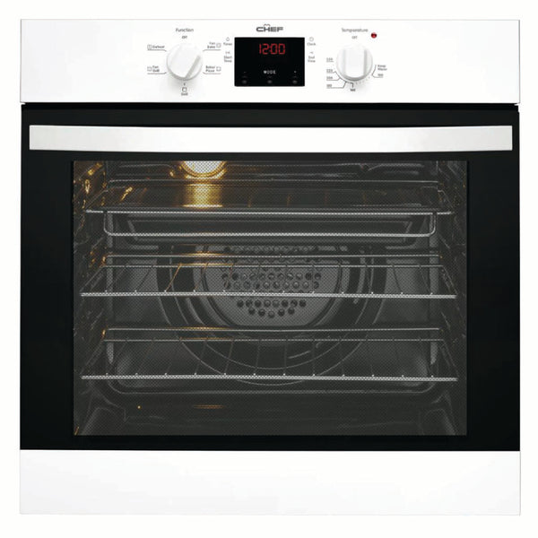 Chef CVE614WA 60cm Built-In Electric Oven - Stove Doctor