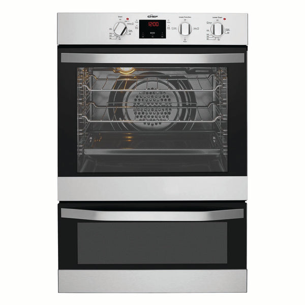 Chef CVE624SA Electric Wall Oven With Separate Grill - Stove Doctor