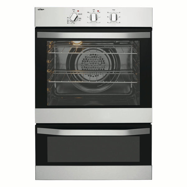 Chef CVE662SA Electric Wall Oven With Separate Grill - Stove Doctor