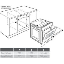 Load image into Gallery viewer, Chef CVE612WA 60cm Built-In Electric Oven
