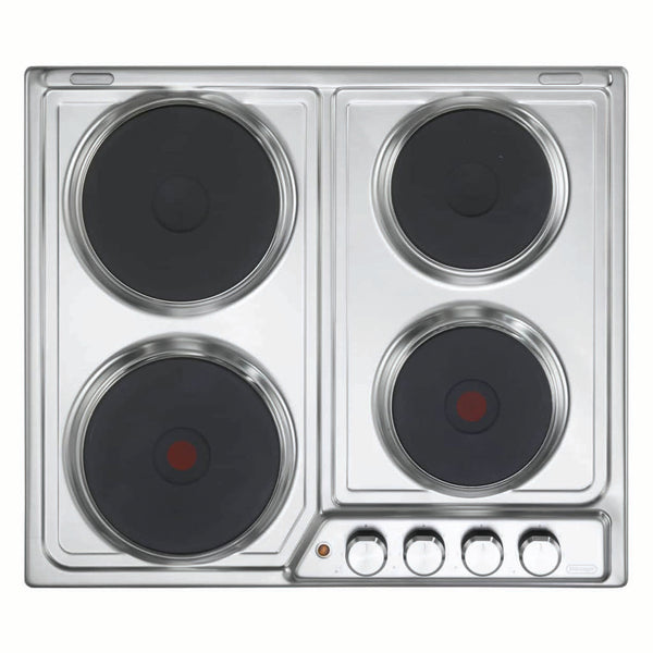 Delonghi DEH60SX1 60cm Electric Stainless Steel Cooktop - Stove Doctor