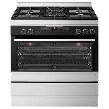 Load image into Gallery viewer, Electrolux EFEP915SB 90cm Dual Fuel Freestanding Stove
