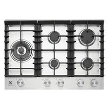 Load image into Gallery viewer, ELECTROLUX EHG755SA 75CM Natural Gas Cooktop - Stove Doctor
