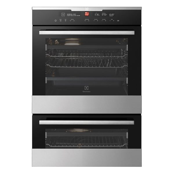 ELECTROLUX EVE626SC 60CM Electric Built-In Double Oven - Stove Doctor