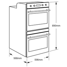 Load image into Gallery viewer, Electrolux EVE626DSD Electric Double Oven

