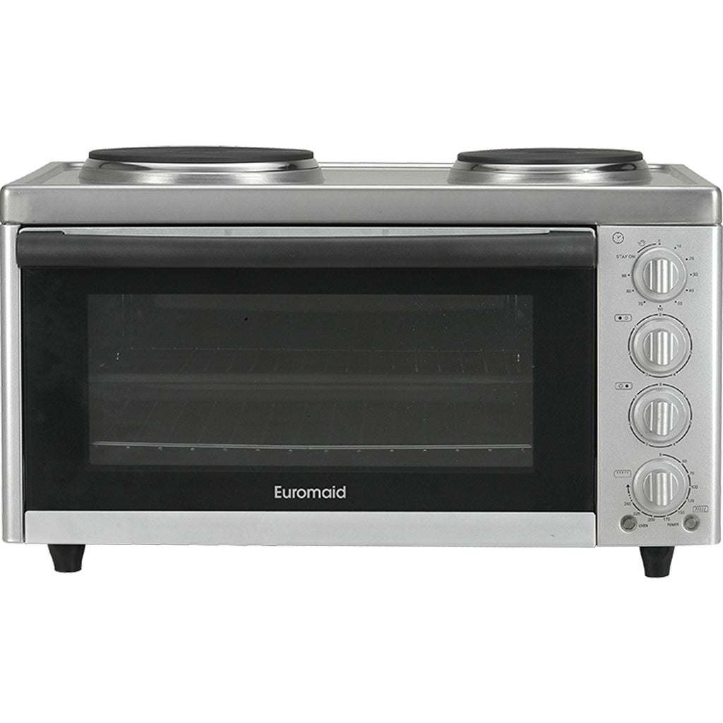 Euromaid MC130T Benchtop Oven with Cooktop - Stove Doctor