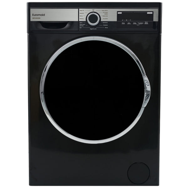 Euromaid EBFW900BK 9kg Front Load Washing Machine