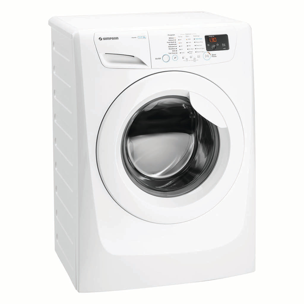 Simpson SWF12843 8KG Front Load Washing Machine - Stove Doctor
