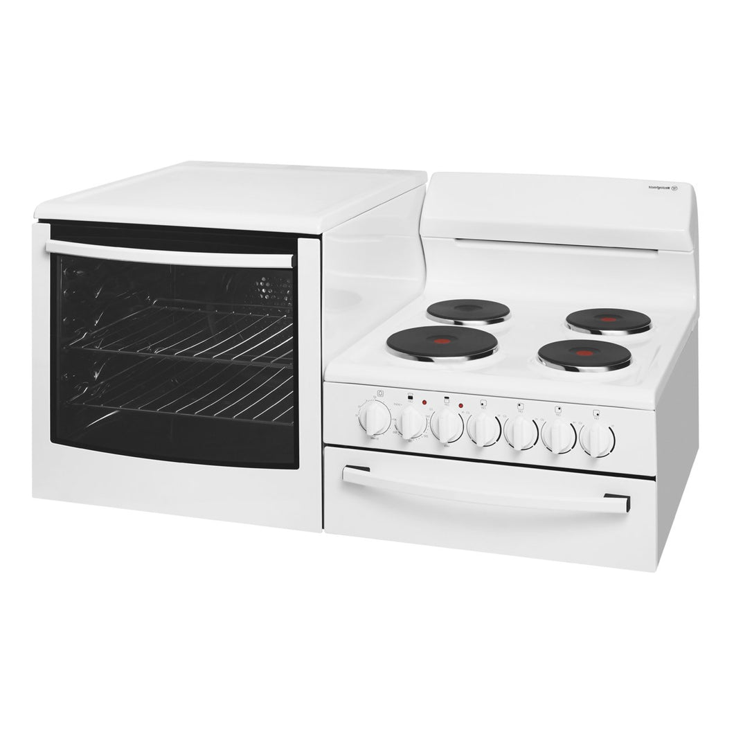 Westinghouse WDE135WA-L Elevated Electric Oven/Stove - Stove Doctor