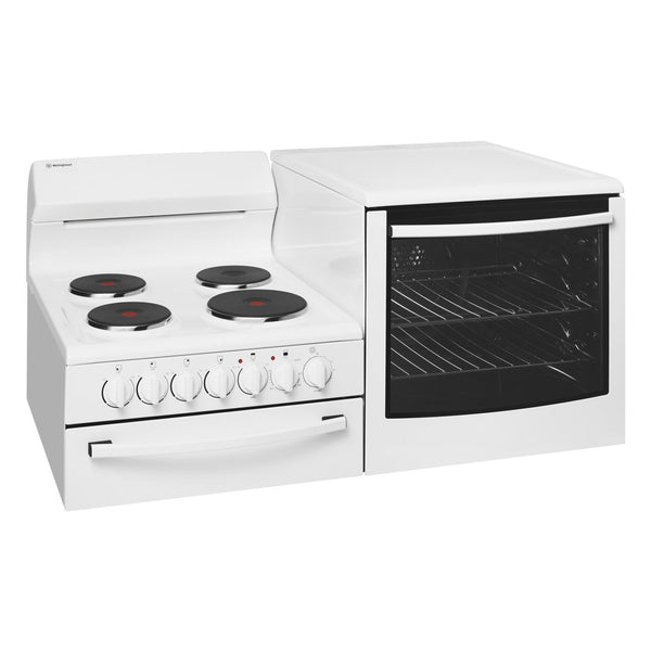 Westinghouse WDE135WA-R Elevated Electric Oven/Stove - Stove Doctor