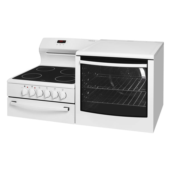 Westinghouse WDE147WA-R Elevated Electric Oven/Stove - Stove Doctor