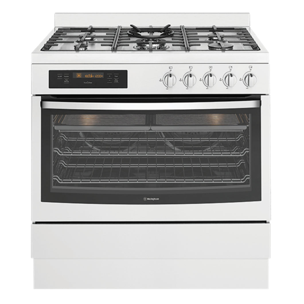 Westinghouse WFEP915SB Pyrolytic Freestanding Dual Fuel Oven/Stove - Stove Doctor