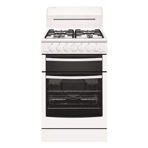 WESTINGHOUSE WLG505WB 60cm Freestanding Natural Gas Stove - Stove Doctor