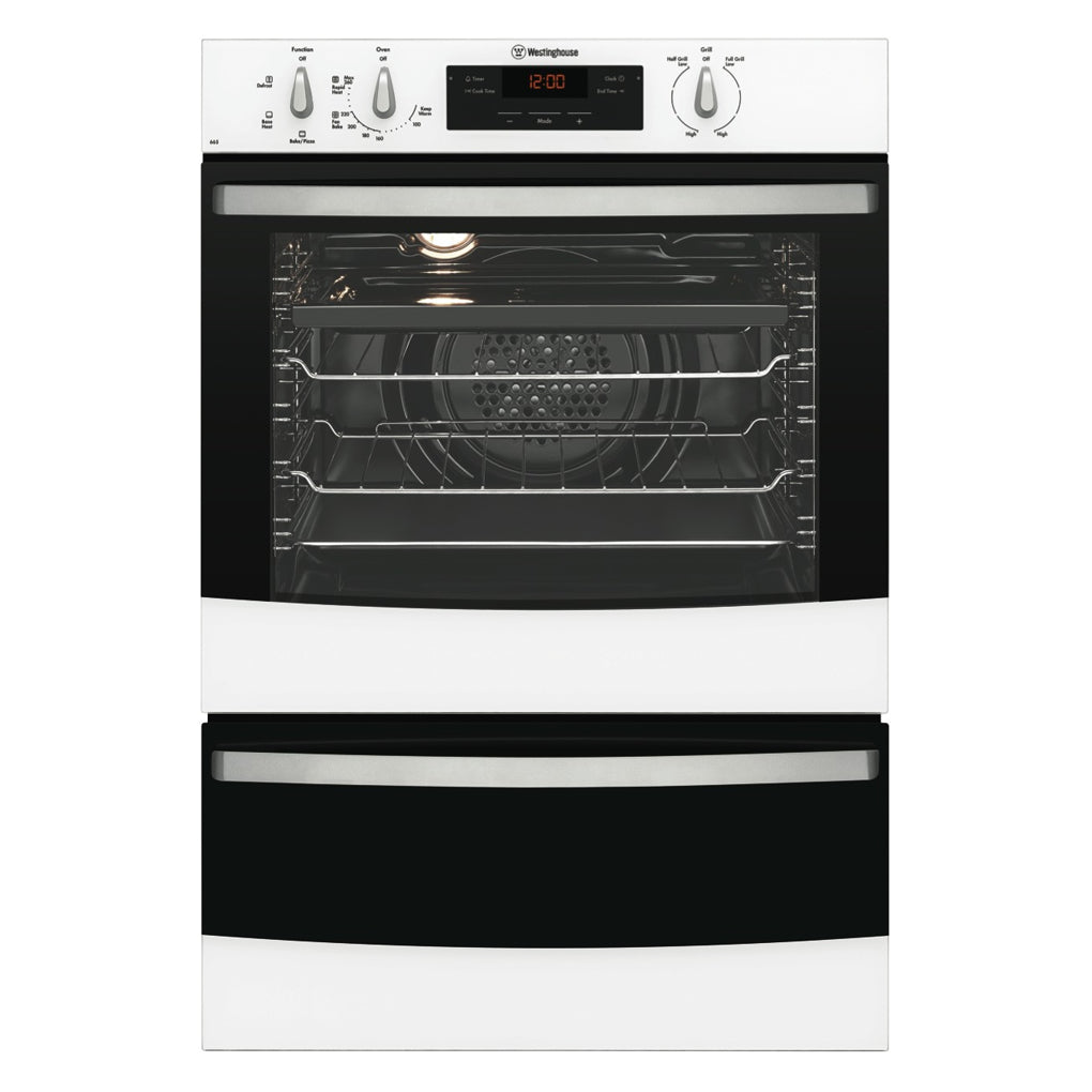 Westinghouse WVE665W Electric Wall Oven With Separate Grill - Stove Doctor
