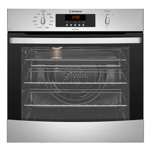 Westinghouse WVEP615S 60 cm Electric Built In Pyrolytic Oven - Stove Doctor
